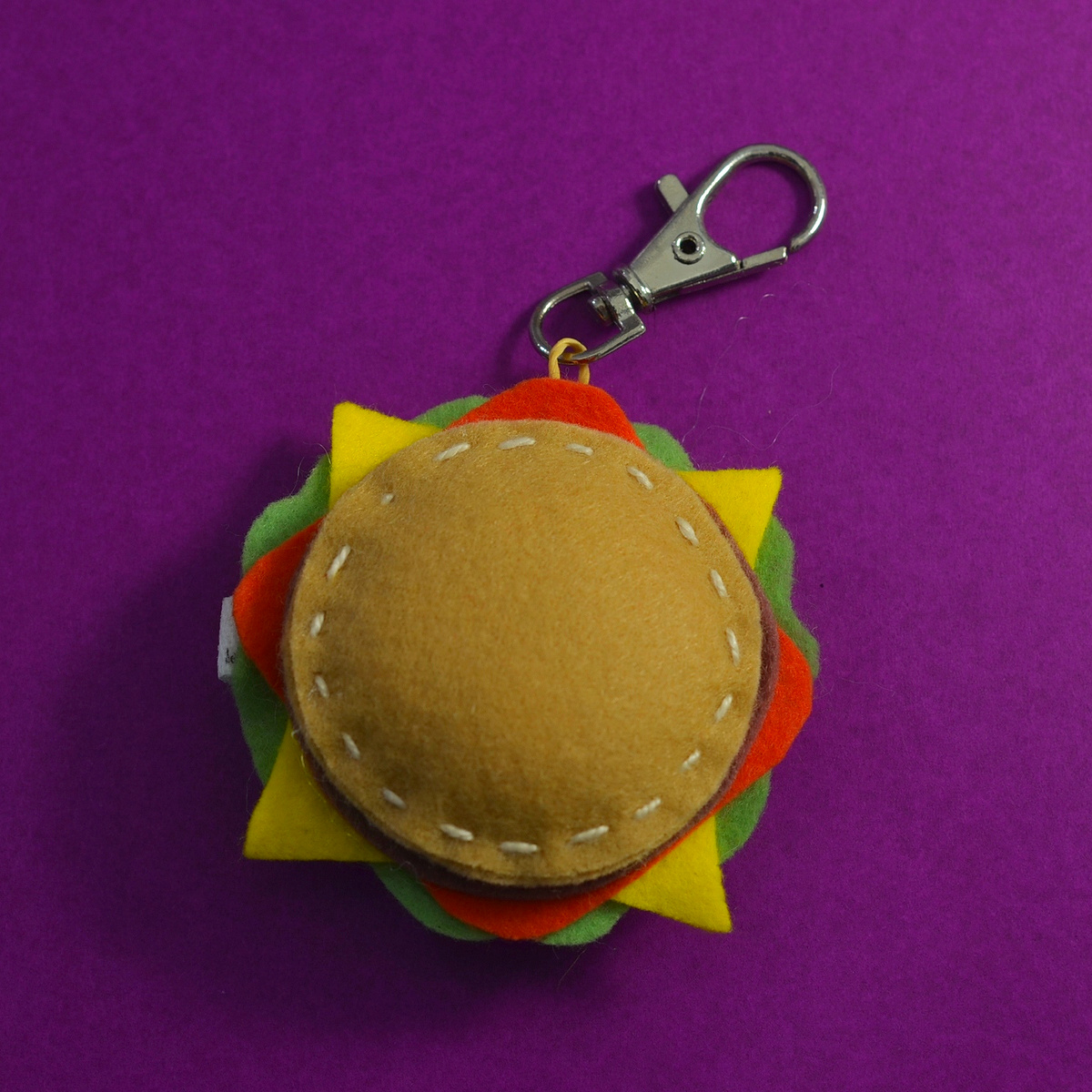 Chaveiro hambúrguer