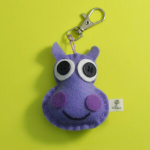 Chaveiro hipopótamo